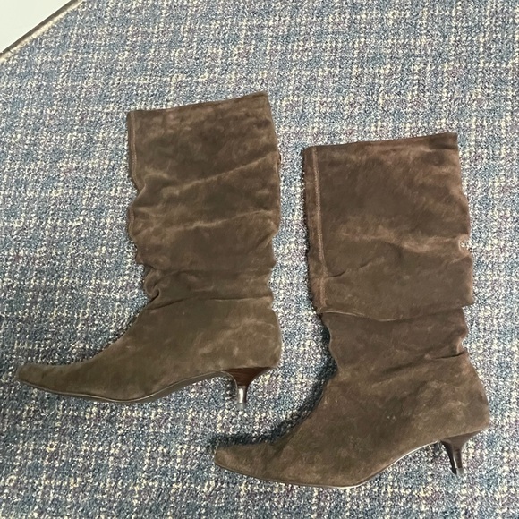 Preloved Unbranded leather upper rubber sole brown boots size 9 - Picture 16 of 16